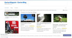 Desktop Screenshot of garten-magazin.com