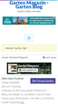 Mobile Screenshot of garten-magazin.com
